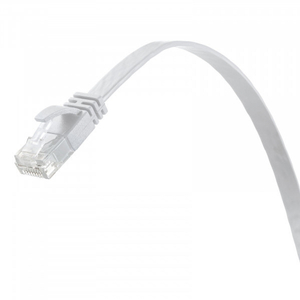 サンワサプライ株式会社 カテゴリ6AフラットLANケーブル ホワイト KB-FL6AL-30W-イメージ2