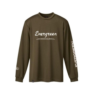 エバーグリーン ドライロングTシャツ Fタイプ XL #アーミーグリーン FCG5862-イメージ1