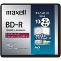 マクセル 録画用BD-R 25GB 1-4倍速 e angle select BRV25WPG12SE4