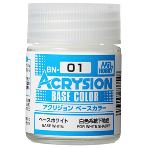 GSIクレオス アクリジョン ベースカラー ベースホワイト BN01ｱｸﾘｼﾞﾖﾝﾍﾞ-ｽﾎﾜｲﾄ-イメージ2