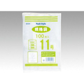 パックスタイル ポリ規格袋 025 NO.11 100枚 FC955SG-00434964
