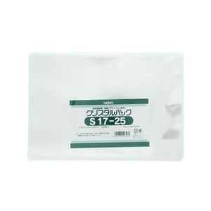 シモジマ クリスタルパック 250×170mm S17-25 100枚 F819280-6752300-イメージ1