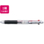 三菱鉛筆 ジェットストリーム3色0.38mm 透明 10本 F398771-SXE3-400-38.T-イメージ1