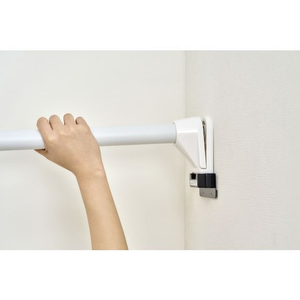 アイリスオーヤマ 極太強力伸縮棒 ホワイト FC745SK-H-GBJ-190R-イメージ2