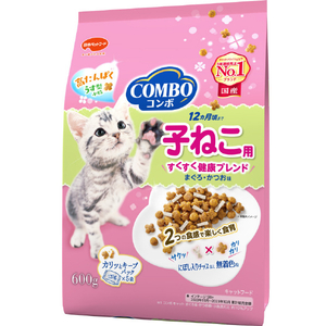日本ペットフード コンボ キャット 子ねこ用 にぼし入りチップ添え 600g(120g×5袋入) ｺﾝﾎﾞCｺﾈｺﾖｳﾆﾎﾞｼｲﾘﾁﾂﾌﾟ600G-イメージ1