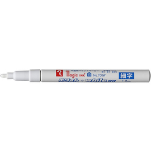 寺西化学工業 マジックホワイトSR No.700 細字 F829702-M700W-イメージ1
