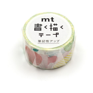カモ井 mt 書く描くテープ 季節のフルーツ 25mm×7m FCU5644-MTKAKU09-イメージ2