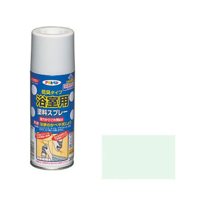 アサヒペン 浴室用塗料スプレー 300ml ペールブルー FC453NS-イメージ1