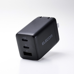 エレコム USB Power Delivery 67W AC充電器(C×2+A×1) ブラック MPA-AC10367BK-イメージ2