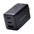 エレコム USB Power Delivery 67W AC充電器(C×2+A×1) ブラック MPA-AC10367BK-イメージ1