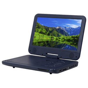 ティーズネットワーク 10．1インチポータブルDVDプレーヤー e angle select ブルー PDVD-101BLE4-イメージ2