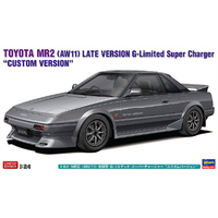 ハセガワ 1/24 トヨタ MR2 (AW11) 後期型 G-リミテッド スーパーチャージャー “カスタムバージョン” 20755ﾄﾖﾀMR2ｺｳｷGﾘﾐﾃﾂﾄﾞ