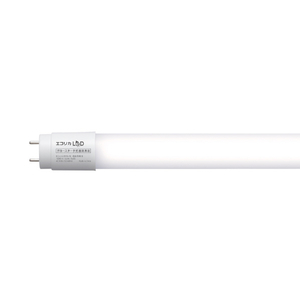 エコリカ 20形 直管形LEDランプ 工事不要 グロースタータ式(FL蛍光灯専用) 昼白色相当 自然光1本 ECL-LG20YN-RL-イメージ3