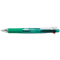 ゼブラ クリップオンマルチ(4色ボールペン+シャープペン)緑 FC420MW-B4SA1-G