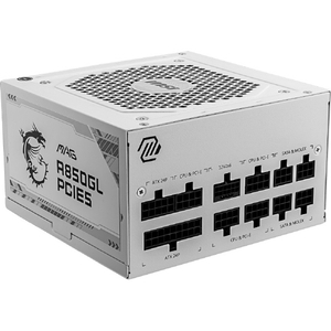 MSI 電源ユニット MAG A850GL PCIE5 ホワイト MAGA850GLPCIE5WHITE-イメージ1