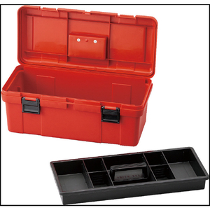 ＫＴＣ（ＴＮ） 樹脂製工具箱　プラハードケース　レッド　間口５３０×奥行２５３×高さ２２０ｍｍ EKP-2-イメージ2