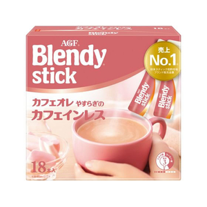 味の素ＡＧＦ ブレンディ スティック カフェオレ カフェインレス 18本 FC538TB-93726-イメージ1