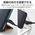 エレコム USBアダプター L字縦(USB Type-C(TM)プラグ - USB Type-Cポート) ブラック AD-CFCML02BK-イメージ3
