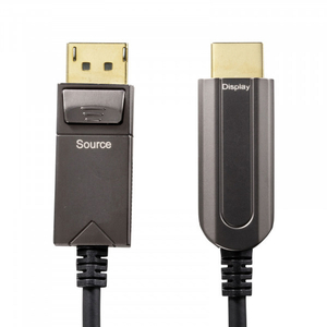 サンワサプライ DisplayPort-HDMI変換光ファイバーケーブル 20m KC-DPHDFB200-イメージ2