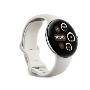 Google スマートウォッチ Google Pixel Watch 3 41mm Polished Silver アルミケース/Porcelain アクティブ バンド GA05735-US-イメージ3