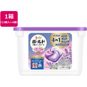 Ｐ＆Ｇ ボールド 太陽のジェルボール 4in1 Yoruのホワイトラベンダー＆ジャスミンの香り 13個入×6個 FCJ992B-イメージ1