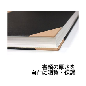 プラス とじ込表紙 A4 ヨコ 2穴 FL-007TU FCS2098-77186/FL-007TU-イメージ5