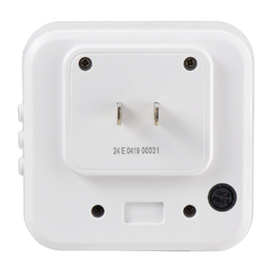 エルパ 電池を使わないワイヤレスチャイム 防雨押しボタン送信機+受信機セット WC-S8090AC-イメージ5