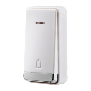 エルパ 電池を使わないワイヤレスチャイム 防雨押しボタン送信機+受信機セット WC-S8090AC-イメージ6