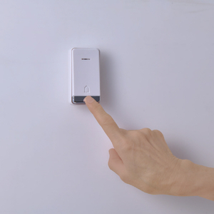 エルパ 電池を使わないワイヤレスチャイム 防雨押しボタン送信機+受信機セット WC-S8090AC-イメージ8