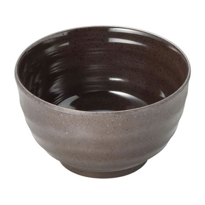 マイン メラミンウェア 飯器 茶 小 M11-579 FC574LD-1545430-イメージ1