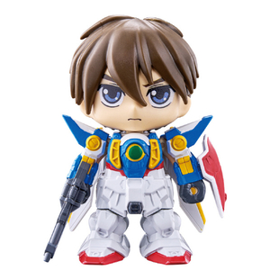 バンダイ ガンダムクロス ウイングガンダム&ヒイロ・ユイ ｶﾞﾝﾀﾞﾑｸﾛｽWｶﾞﾝﾀﾞﾑﾋｲﾛﾕｲ-イメージ5