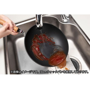 ＬＩＶ ＰＬＵＳ ベストコ 深型フライパン 26cm ガス火専用 シルバー FCE292W-MA-5503-イメージ9