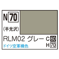 GSIクレオス アクリジョン RLM02グレー(10ml) ｱｸﾘｼﾞﾖﾝN70RLM02ｸﾞﾚ-N