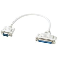 サンワサプライ RS-232C変換ケーブル（0．2m） KRS9M25F02K