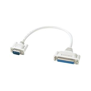 サンワサプライ RS-232C変換ケーブル（0．2m） KRS9M25F02K-イメージ1