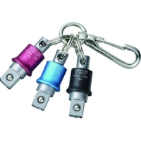 トップ工業 TOP/携帯用インパクトソケットホルダー 差込角9.5mm 3色セット FC598CB-8284923