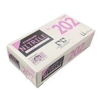 LEABLE/ニトリルスタンダードブルー粉付LL 100枚入 NO.202LL FCA178R-5891130