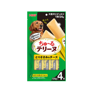 いなば ちゅーるテリーヌ 大型犬用 とりささみ&チーズ 54g×4P FCJ087J-イメージ1