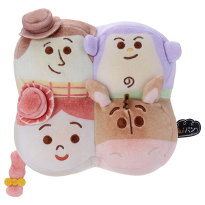 タカラトミーアーツ ピクサーキャラクター/Nuiパン/ぬいぐるみS/ちぎりパン/ウッディ・バズ・ジェシー・ブルズアイ NUIﾊﾟﾝﾇｲｸﾞﾙﾐSﾁｷﾞﾘTS-イメージ1