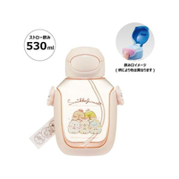 スケーター ワンプッシュストローボトル 530mL すみっコぐらし/おかし屋さん FC181RW-PDSH6DX