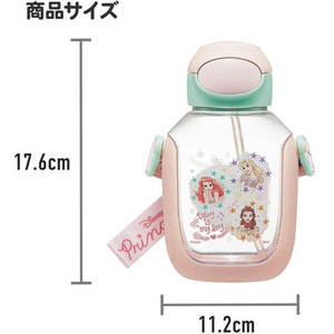 スケーター ワンプッシュストローボトル 530mL すみっコぐらし/おかし屋さん FC181RW-PDSH6DX-イメージ7