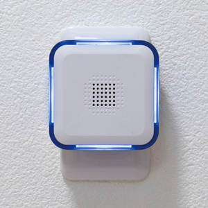 エルパ 電池を使わないワイヤレスチャイム 防水押ボタン送信器・受信器セット WC-S8061AC-イメージ10