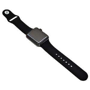 ラスタバナナ Apple Watch 42/44mm用シリコンベルト スタンダード ブラック RBLAW4401BK ラスタバナナ Apple Watch 42/44mm用シリコンベルト スタンダード ブラック RBLAW4401BK