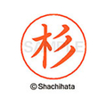 シヤチハタ ネームペン用ネーム シルバー 既製 杉 FC47087-X-GPS-1316