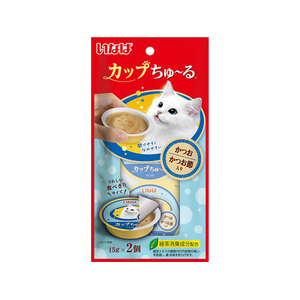 いなば カップちゅーる かつお 鰹節 2個 FCJ207C-イメージ1
