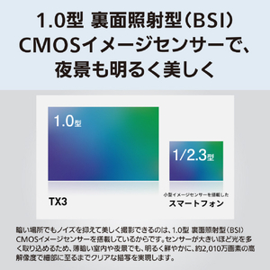 パナソニック デジタルカメラ LUMIX グラファイトシルバー DC-TX3-S-イメージ4