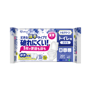 アイリスオーヤマ トルクリーン トイレクリーナー厚手 10枚×2個 T-TA20-イメージ1