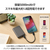エレコム 超コンパクトモバイルバッテリー(5000mAh/3A/USB Type-C×1) ダークグレー DE-C48-5000DGY-イメージ4