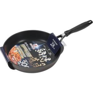 パール金属 納得の道具ふっ素ハード加工 フライパン 28cm FC782SJ-HB-6978-イメージ2