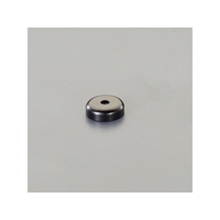 エスコ 超強力マグネット φ48×穴8.5mm 75kg 黒 FCV9165-EA781EM-61